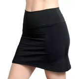 Calza Short Pollera Lycra Mujer Deportiva Y Calce Perfecto