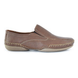 Mocasin Hombre Cuero Briganti Alpargata Confort - Hcal00703