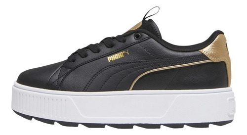 Tenis Puma Karmen Pop-up Metallics Mujer - 39466901 Negro