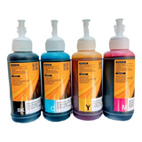 Pack 7 Pzas Tinta Universal Generica Sistema Tinta Continua