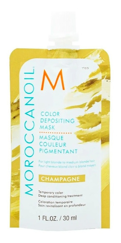 Moroccanoil Mascara Color Temporal Nutritiva Champagne 30 Ml