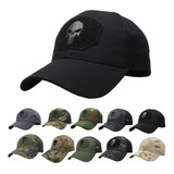 Gorra Táctica Militar Punisher Béisbol Para Hombre Ajustable