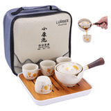 Juego De Té Gongfu Chino De Porcelana Lurrier, Juego De Tete