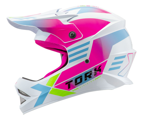 Capacete Infantil Fast Next Piloto Motocross Enduro Trilha