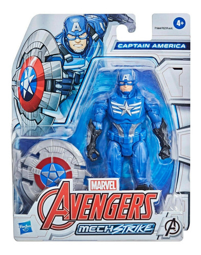 Marvel Avengers Mechstrike Captain America Capitan - Hasbro