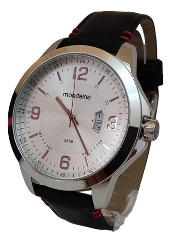 Relógio Masculino Mondaine Prata À Prova Dágua 99643g0mvnh1