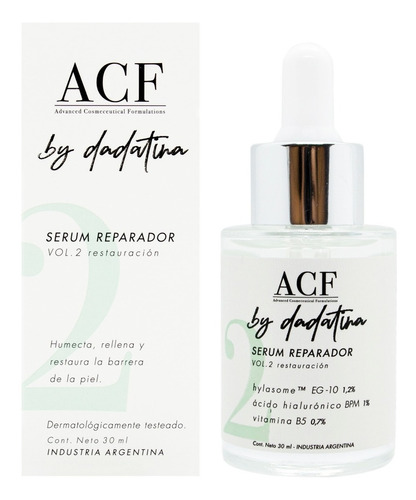 Serum Reparador Acf By Dadatina Vol 2 Restauración 30ml