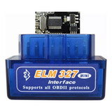 Escáner Automotriz Mini Elm327 Obd2 Con Bluetooth Android