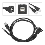 Cabo De Extensão Usb 2.0 De Interface Dupla Para Dados De Ca