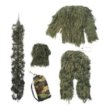 Traje Ghillie Para Adolescentes, Transpirable, De Caza Invis