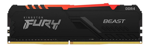 Memoria Kingston Fury Beast Rgb 16gb Ddr4 3200mhz