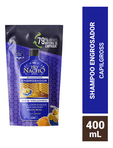 Tio Nacho Doypack Shampoo Engrosador 400ml