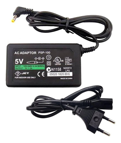 Cargador Adaptador Playstation Portable Psp 1000 2000 3000