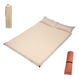 Colchón Inflable Doble Acampar Colchoneta Dormir Automático