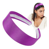 Diadema Morada Para Mujer Diademas Anchas Y Gruesas Diadema