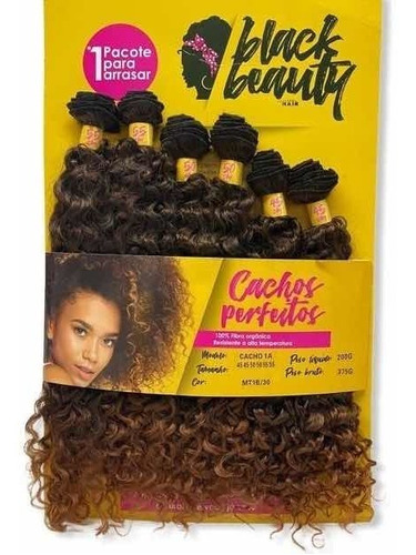 Cabelo Orgânico Cacho 1a 200gr  Black Beauty Preço Atacado