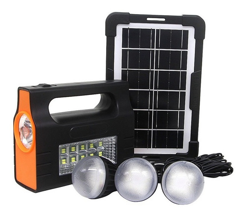 Kit De Paneles Solares Para Iluminación De Emergencia