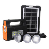 Kit De Paneles Solares Para Iluminación De Emergencia