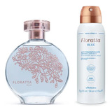 Combo Floratta Blue: Colônia 75ml + Desodorante Aerosol 75g