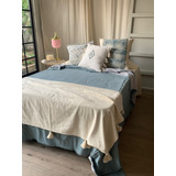 Coverlet De Verano Liso, Varios Colores Y Medidas