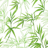 Papel De Parede Adesivo Folha Bambu Japones Verde 3m
