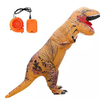 Disfraz Inflable De Dinosaurio De Halloween Para Niños