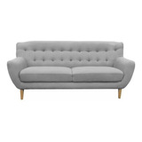 Sillon Sofa Krogh 3 Cuerpos 2da Selección Lino Nordico