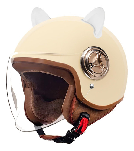 Casco Móvil Abierto Con Máscara For Hombres Y Mujeres