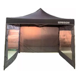 Carpa Gazebo Playa Hierro Plegable 3x3 Con Paredes 