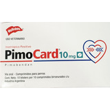 Pimocard 10 Mg - 10 Comprimidos Marca Holliday