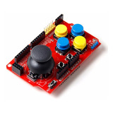 Arduino Joystick Shield 7 Pulsadores Con Interfaces Nubbeo