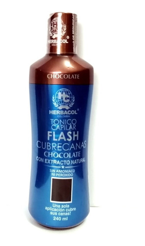 Cubre Canas Chocolate, Herbacol Sin Amoni - L a $75
