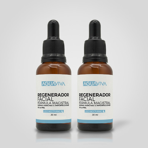 Regenerador Facial Agua Viva X 2 Unida - mL a $2833