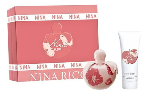 Nina Ricci Fleur Estuche Edt 80ml+locion 100ml Silk Perfumes