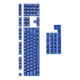 132 Keycaps 61/62/64/68/75 Pbt Tecla Azul Tecla Azul