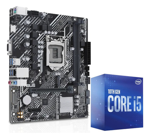 Combo Actualización Pc Intel Core I5 10400 + Mother H510m