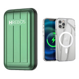 Kit Powebank Magnético 5000mah + Capinha Magsafe Para iPhone