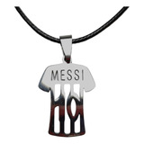 Dije Camiseta Futbol Messi 10 Acero Quirurgic (sin Cadena)
