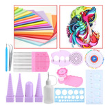 11 Peças/placa De Quilling Completa, Papel Diy, Um Kit