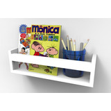 Prateleira Montessoriana Infantil Para Livro 2 Unid - 30cm