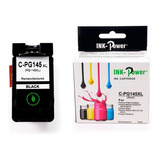 Tinta Pg-145xl Bk Negro Compatible Con Pixma Mg2510 Mg2410