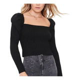 Sweater Forever 21 Negro Talle S - 8196