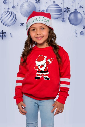 Buzo Buso Saco Hoodie Infantil De Niñs Navideños Navida