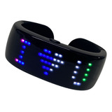 Pulsera Led Display Bluetooth Usb Luminoso Cotillon