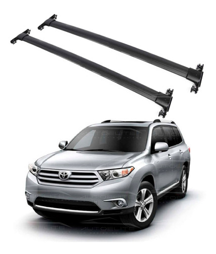 Barras Portaequipaje Toyota Highlander 2008-2013 Transversal