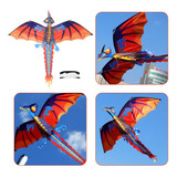3d Dragon Kite Cometas Voladoras Al Aire Libre Niños Niños D