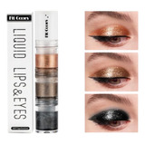 Sombra Liquida Glitter 3 Cores Para Olhos E Bocas Koreans