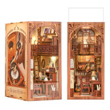 Lintebee Diy Book Nook Kit Con Prueba De Polvo, Bookshelf In