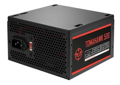 Fonte Tgt Tomahawk 500w Preto, Tmwk500