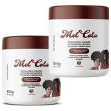 Kit 2 Mel Cola 500g Definidor Cachos Trihair